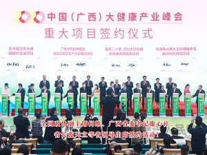 中國(guó)北海大王嶺簽約儀式